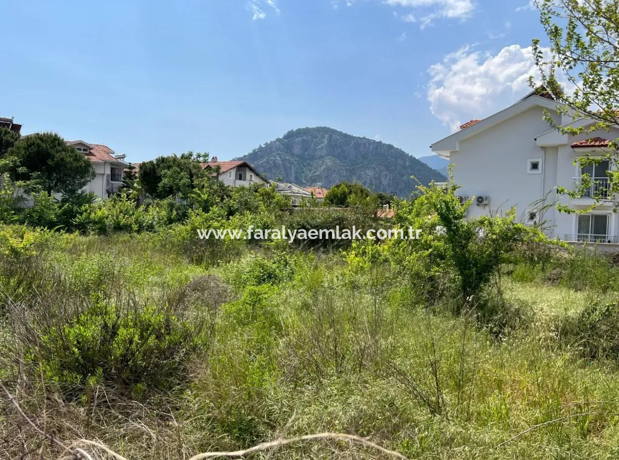 916M2 Gewerbe- Und Wohngrundstück Zum Verkauf An Der Hauptstraße In Dalyan Gülpınar