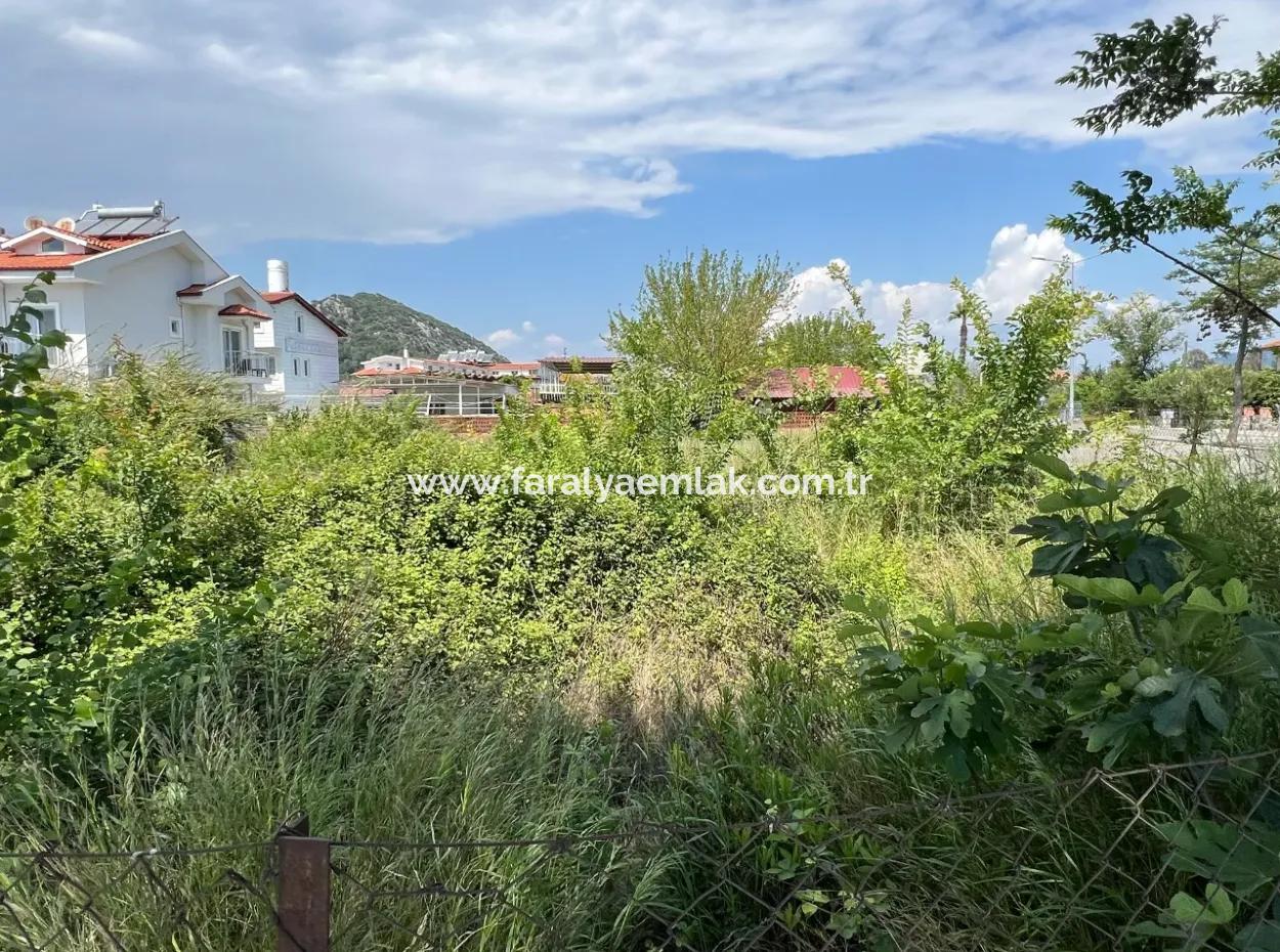 916M2 Gewerbe- Und Wohngrundstück Zum Verkauf An Der Hauptstraße In Dalyan Gülpınar