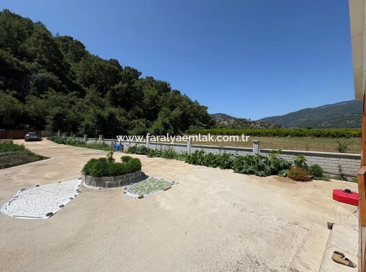 120M2 Freistehendes Holzhaus Auf Einem 2500M2 Großen Feld In Dalyan Karadağ