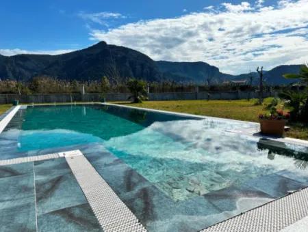 3 1 Villen Zum Verkauf Auf 5000M2 Grundstück In Dalyan Maraş