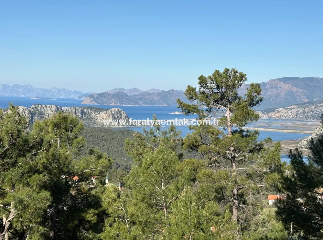 1000M2 Land For Sale With Sea View In The Village Built-Up Area In Gökbel