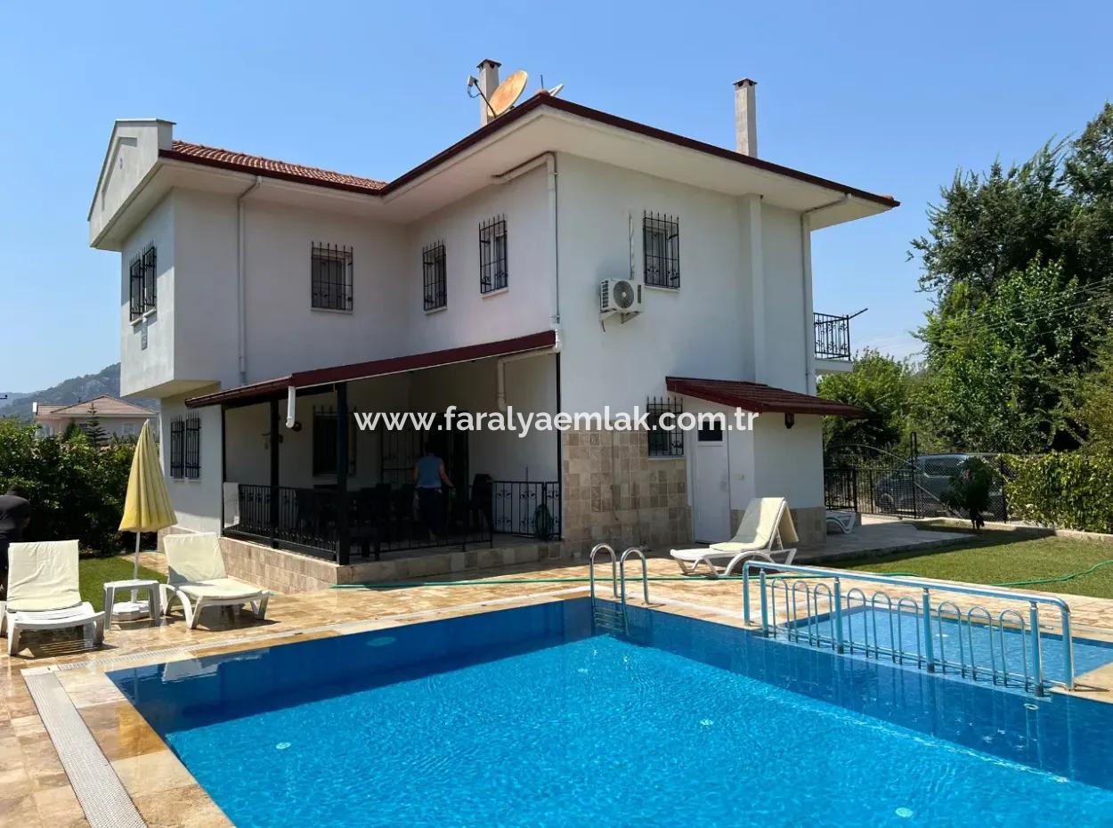 3 1 Villa For Sale In A Plot Of 600M2 In Dalyan