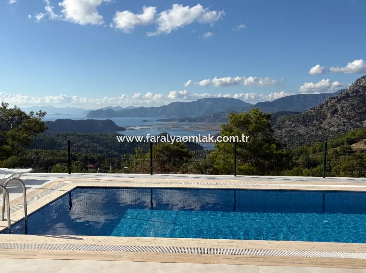 2 1 Rental Villas With Full Sea View In Gökbelde