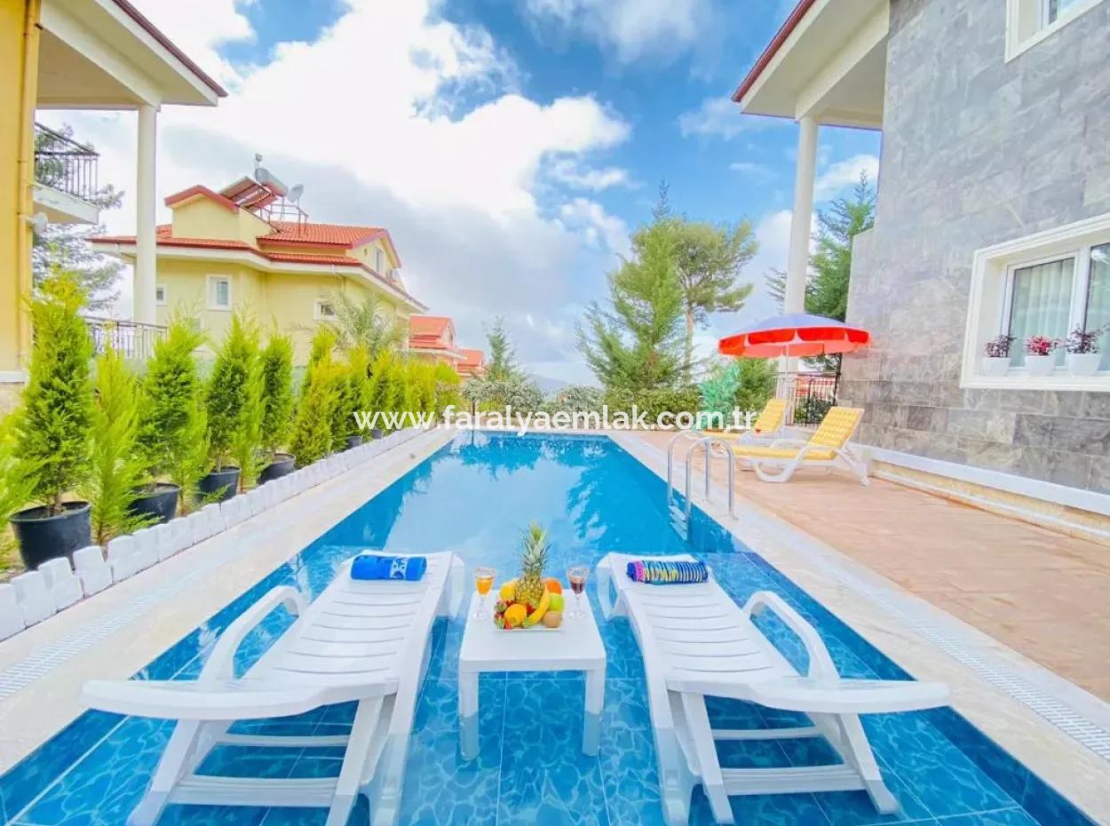 4+1 Villa For Sale In Fethiye Ovacik