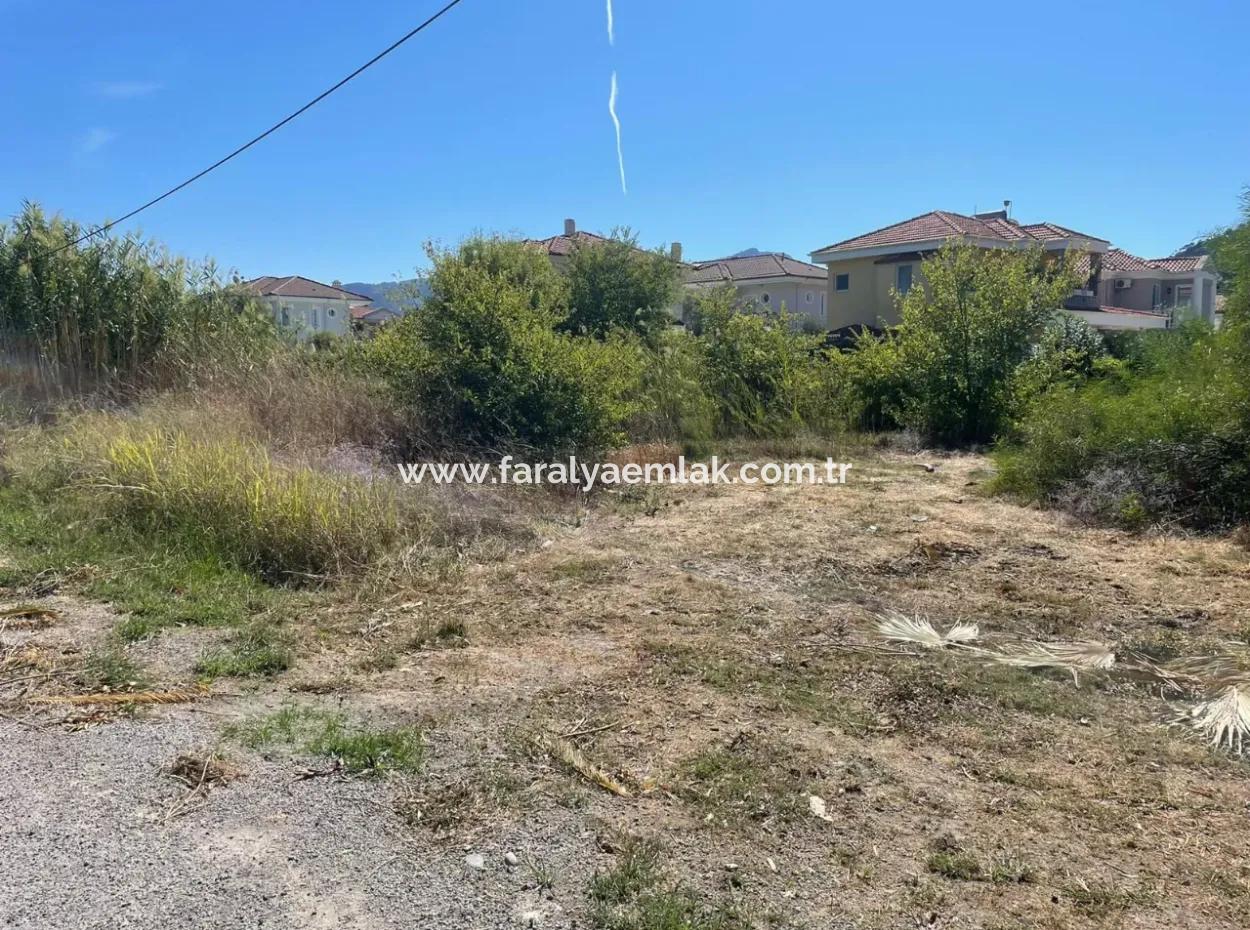 1000M2 Land For Sale In Dalyan Gülpinar Corner