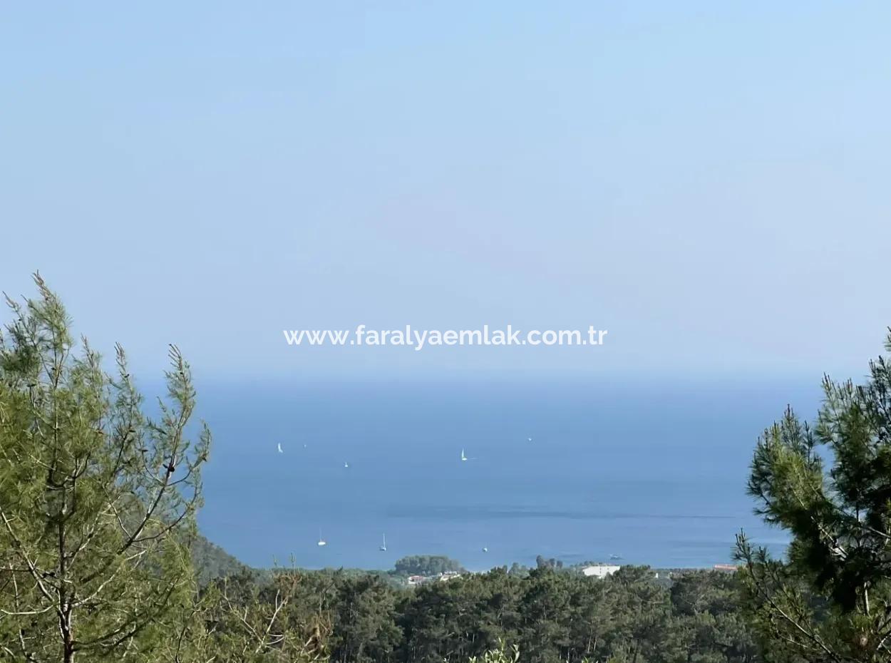Detached House For Sale With Ekincik Sea View