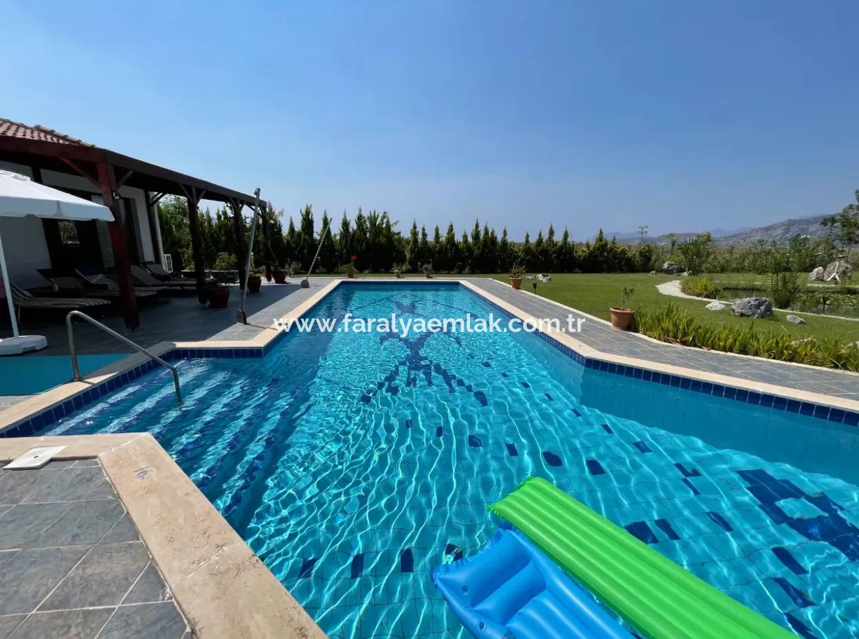 Dalyan 4 1 Luxury Villa For Sale In 7000M2 Land