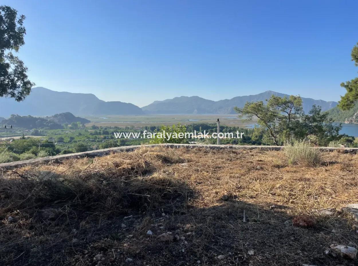 Çandır Full Sea And Lake View 500M2 2B Field For Sale