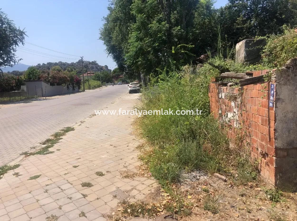 Dalyan Maraş Satılık Arsa Kral Mezarları Manzaralı 1026M2 Satılık Arsa