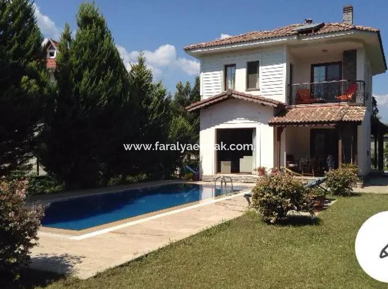 Dalyan Satılık Villa 615M2 Arsa İçinde 3+1 Satılık Villa
