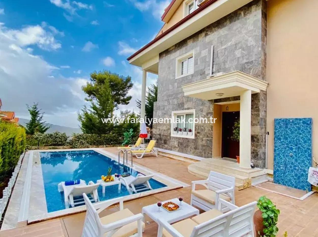 Fethiye Ovacık'ta 4+1 Satılık Villa