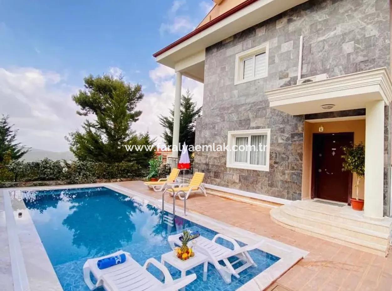 Fethiye Ovacık'ta 4+1 Satılık Villa