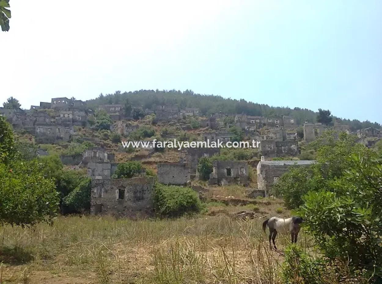 Fethiye Kayaköy'de Satılık Arsa