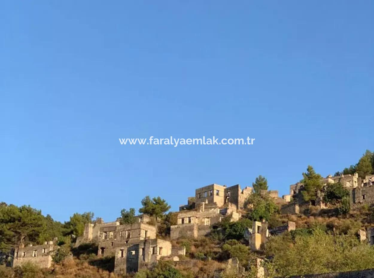 Fethiye Kayaköy'de Satılık Arsa