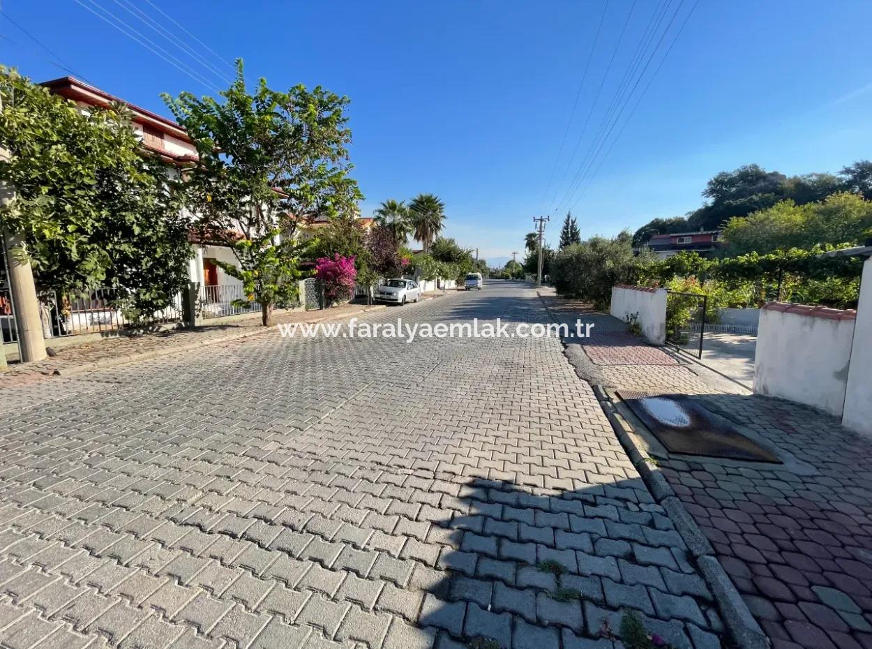 Dalyan Maraşda 677M2 Arsa İçinde Satılık Mustakil Villa Ev
