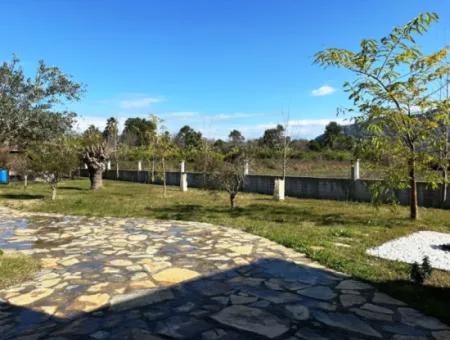 Dalyan Maraşda 5000M2 Arsa İçinde 3+1 Satılık Villa